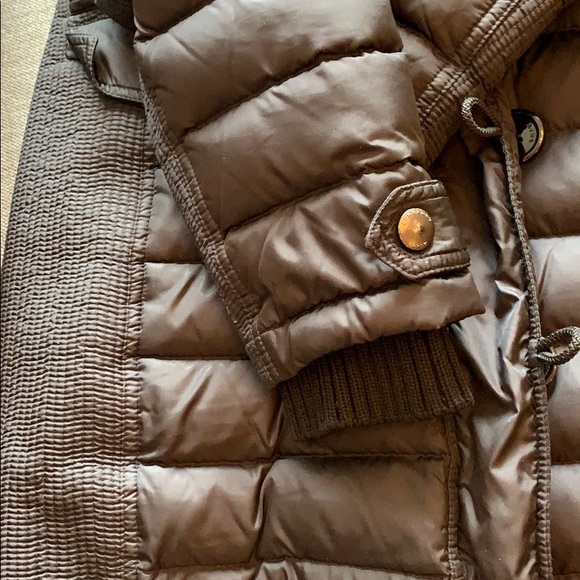 Burberry Brit Fox Fur down jacket Sz M - Picture 6 of 6